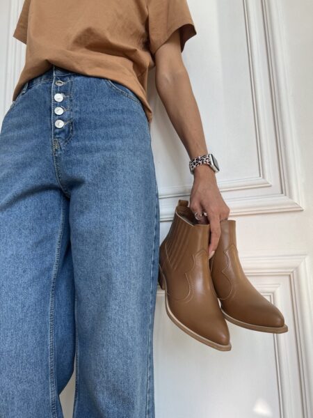 Шкіряні ковбойки Bacardi BT140 (віскі)