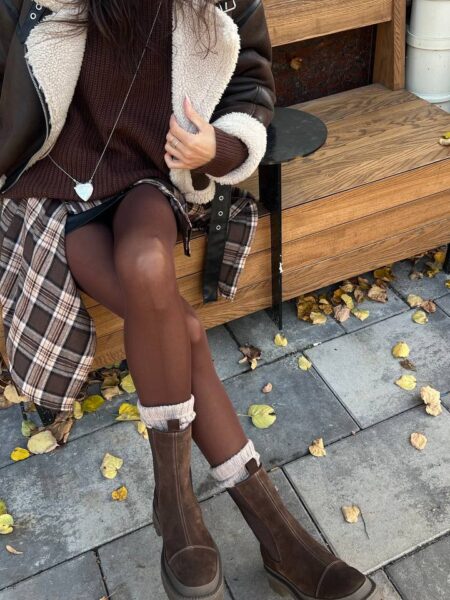 Замшеві черевики-челсі Stalker BT146Z (шоколад)