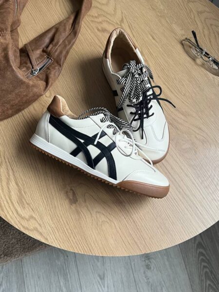 Шкіряні кеди Hype K137 (крем)