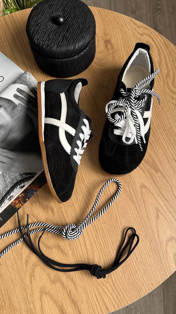 Замшеві кеди Relax K140 (чорний)