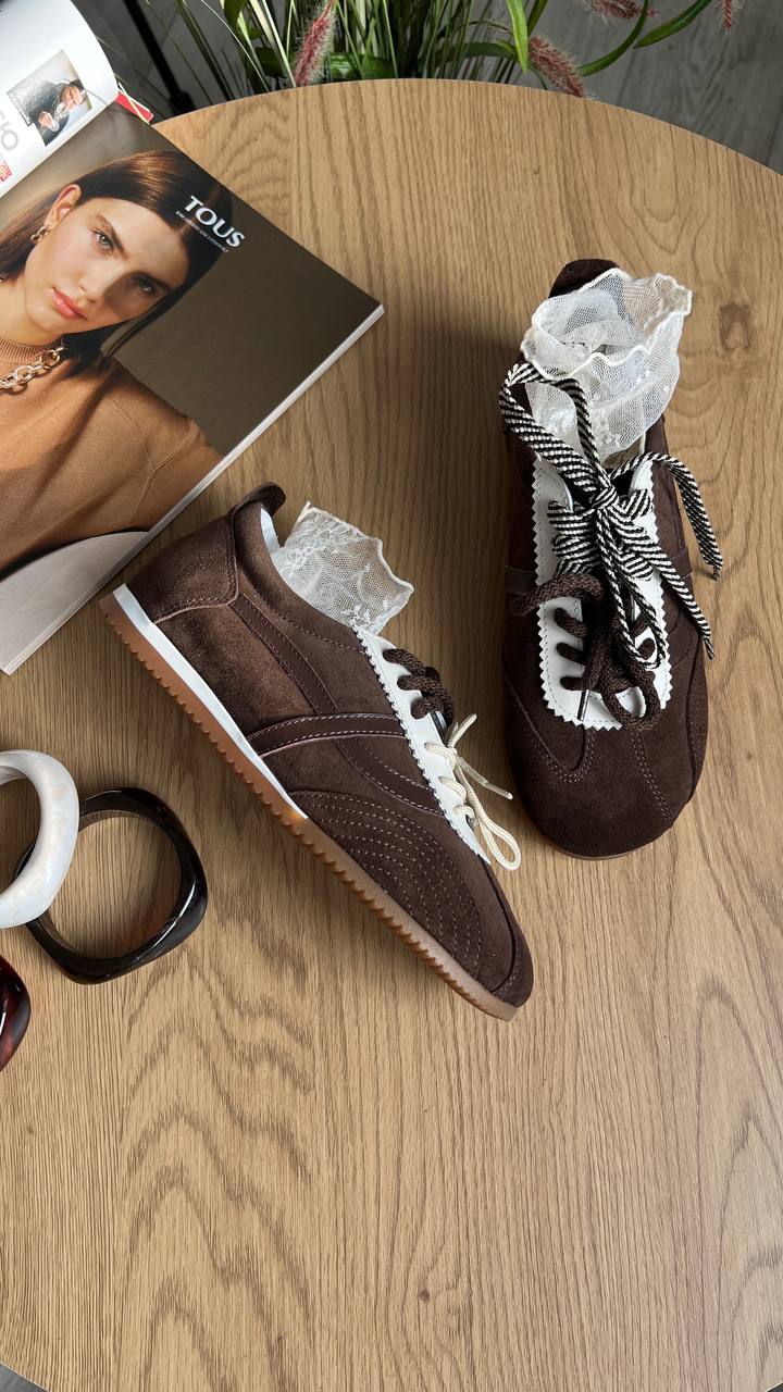 Замшеві кеди Relax K140 (шоколад)