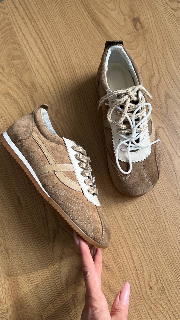 Замшеві кеди Relax K140 (кориця)