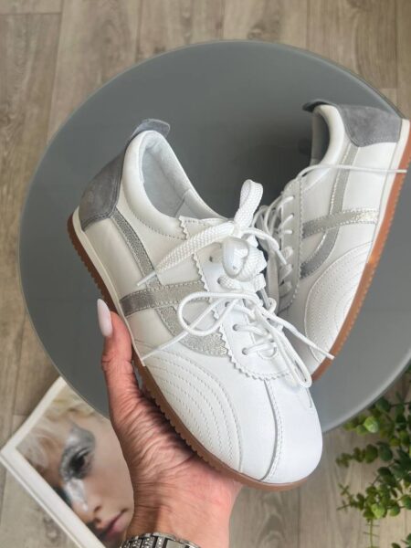 Шкіряні кеди Relax K140 (білий)