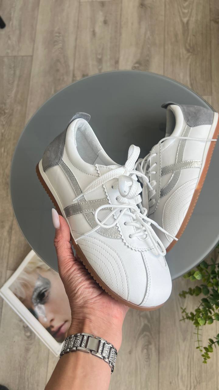 Шкіряні кеди Relax K140 (білий)